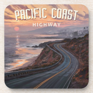 Pacific Coast Highway Sunset Coaster