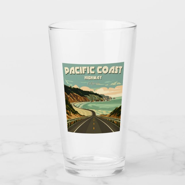 Pacific Coast Highway Vista Glass (Front)