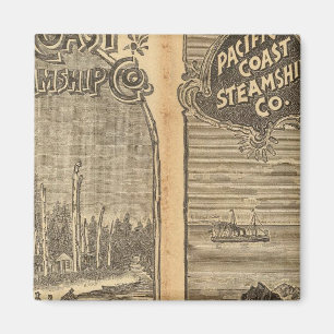 Pacific Coast Steamship Company 2 Magnet
