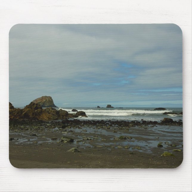 Pacific Coastline at Redwood National Park Mouse Mat (Front)