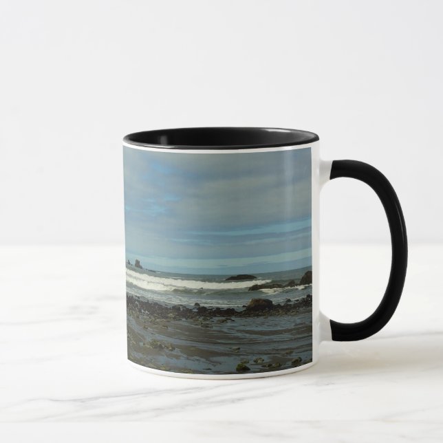 Pacific Coastline at Redwood National Park Mug (Right)