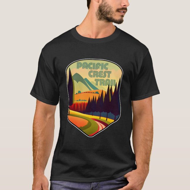 Pacific Crest Trail Colours T-Shirt (Front)