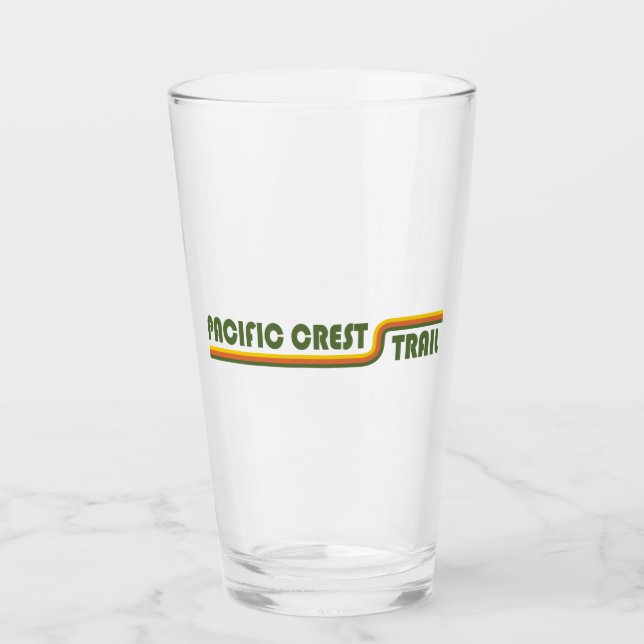 Pacific Crest Trail Glass (Front)