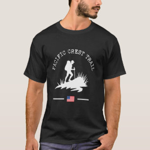 Pacific Crest Trail Hiker Sierra Nevada Cascade Mo T-Shirt
