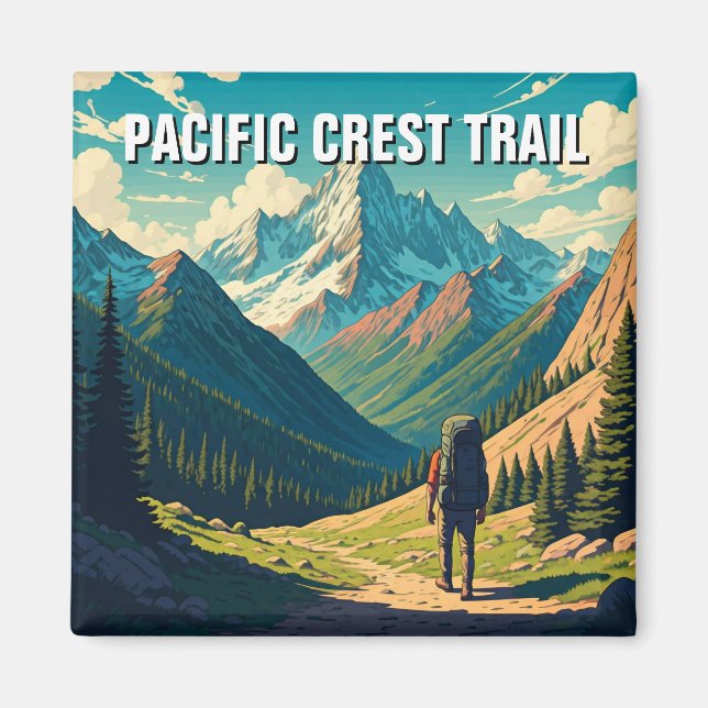 Pacific Crest Trail Magnet (Front)