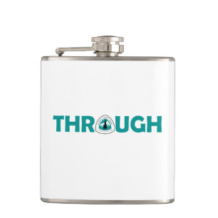 Pacific Crest Trail Through Hike Hip Flask