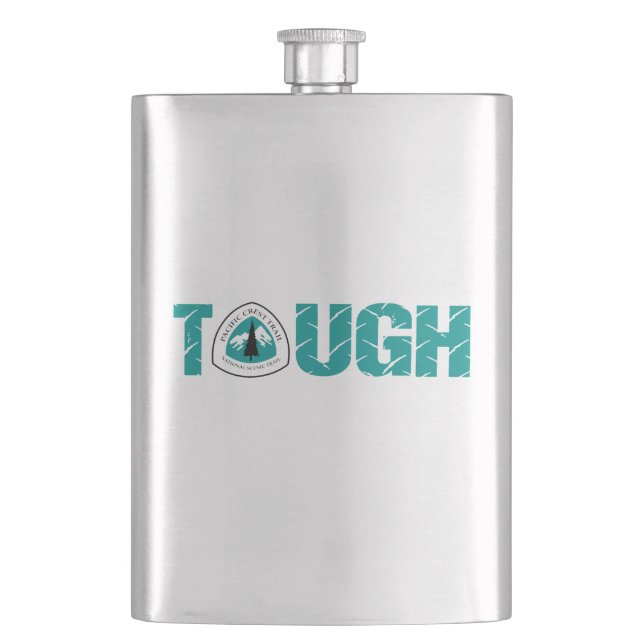 Pacific Crest Trail Tough Hip Flask (Front)