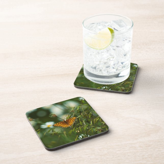 Pacific Fritillary Butterfly Coaster (Right Side)