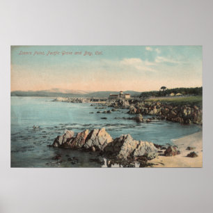 Pacific Grove, CA - Lovers Point, Pacific Poster