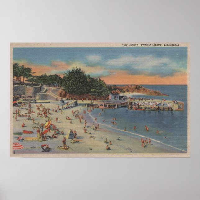 Pacific Grove, CA Poster (Front)