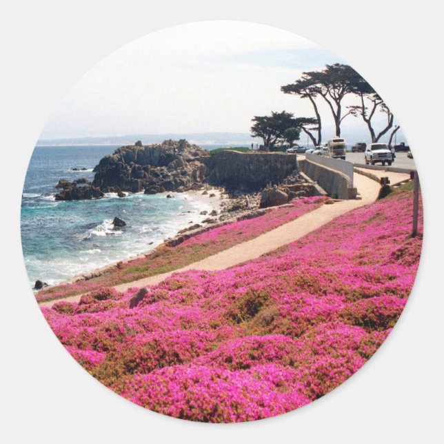 Pacific Grove-Monterey Calif Classic Round Sticker (Front)
