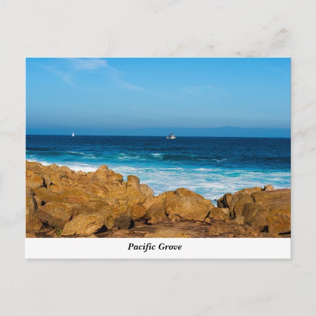 Pacific Grove Postcard (Front)