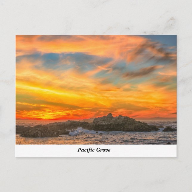 Pacific Grove Postcard (Front)