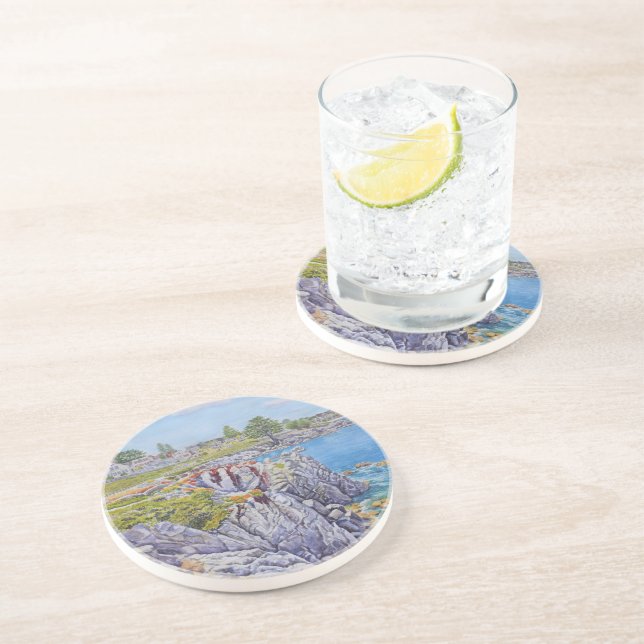 Pacific Grove Serenity Coaster (Side)
