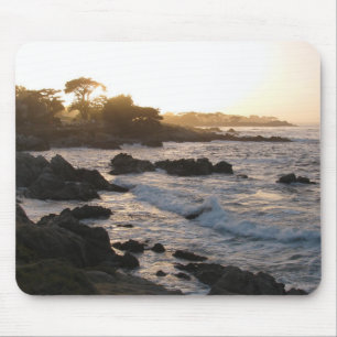 Pacific Grove Sunset Mouse Mat