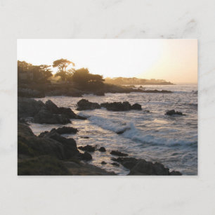 Pacific Grove Sunset Postcard