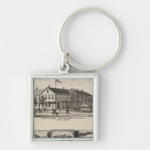 Pacific House, Salina Valley Farm, Kansas Key Ring