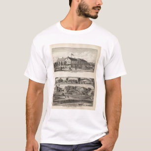 Pacific House, Salina Valley Farm, Kansas T-Shirt
