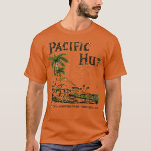Pacific Hut T-Shirt, Brockton, MA - Retro Tiki Bar T-Shirt