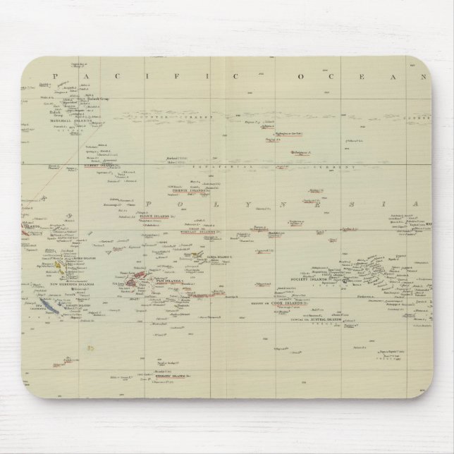 Pacific Islands 2 Mouse Mat (Front)