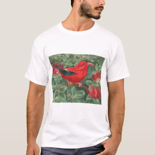 Pacific Meeting - fern and bird T-Shirt