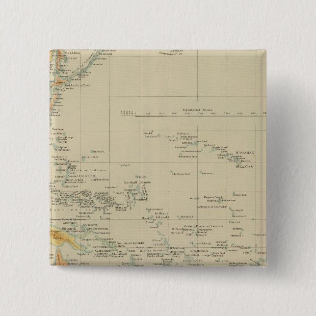 Pacific No 1 15 Cm Square Badge (Front)