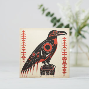 Pacific Northwest art style Card