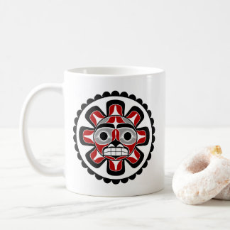 Pacific Northwest Native American Sun Symbol Coffee Mug