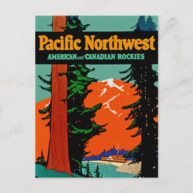 Pacific Northwest Postcard (Front)