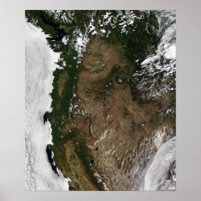 Pacific Northwest region of the United States Poster (Front)