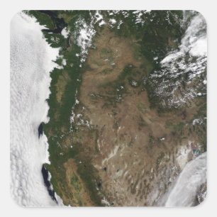 Pacific Northwest region of the United States Square Sticker