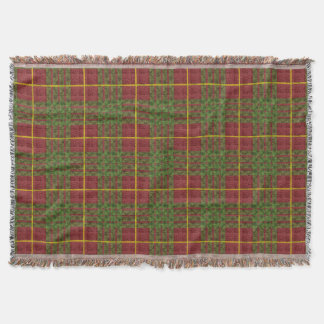 Pacific Northwest Tartan Throw Blanket