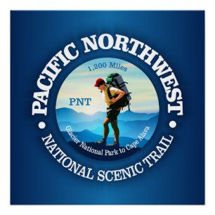 Pacific Northwest Trail (C) Poster