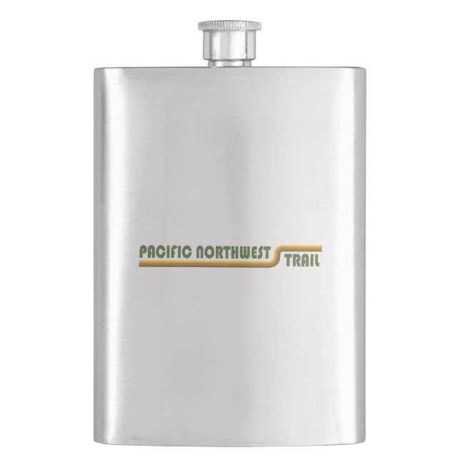 Pacific Northwest Trail Hip Flask (Front)