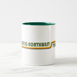 Pacific Northwest Trail Two-Tone Coffee Mug