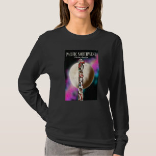 Pacific Northwest Travel Poster T-Shirt