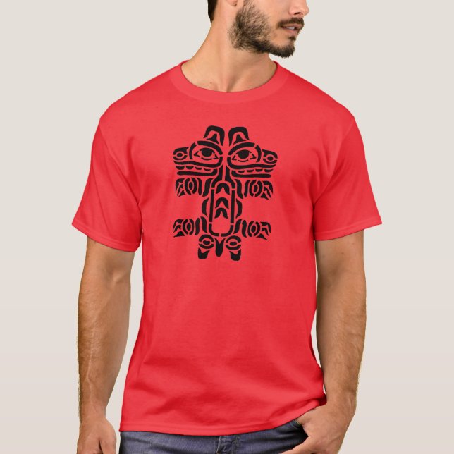 Pacific NW Indian Design T-Shirt (Front)