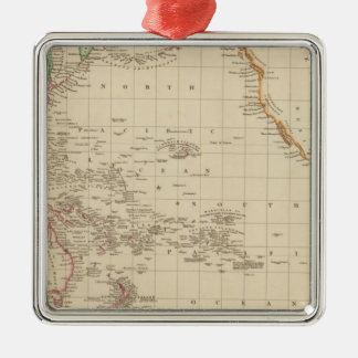 Pacific Ocean 2 Metal Tree Decoration