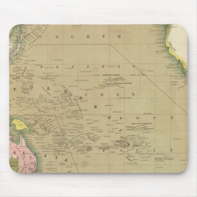 Pacific Ocean 5 Mouse Mat (Front)