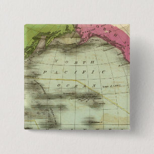 Pacific Ocean 6 15 Cm Square Badge