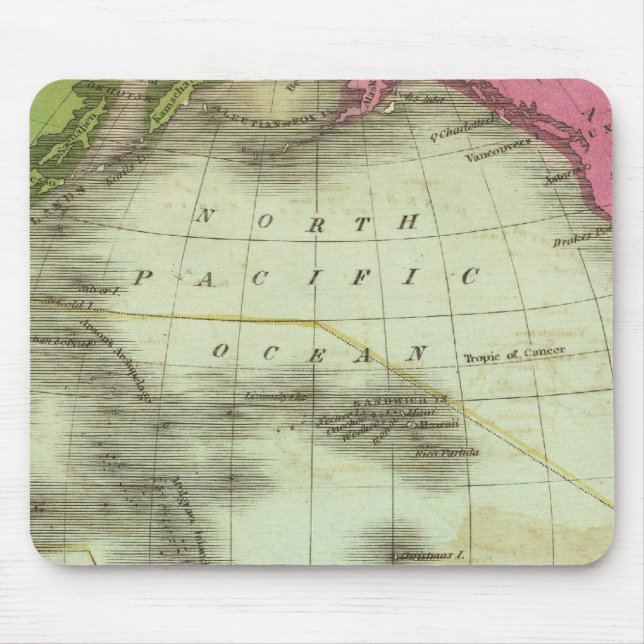 Pacific Ocean 6 Mouse Mat (Front)