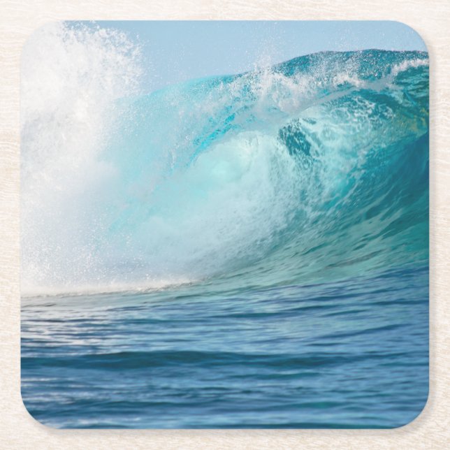 Pacific ocean big wave breaking coaster (Front)