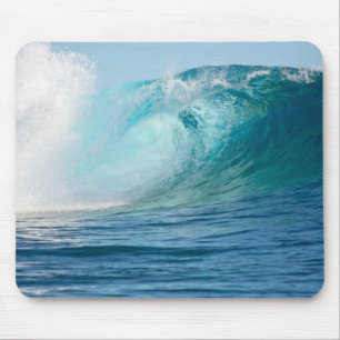 Pacific ocean big wave breaking mousepad