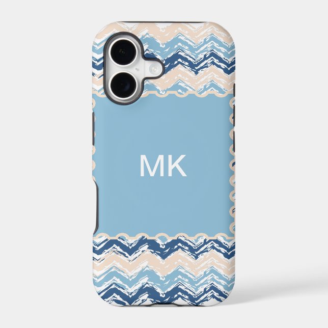 Pacific Ocean Chevron Pattern (Back)