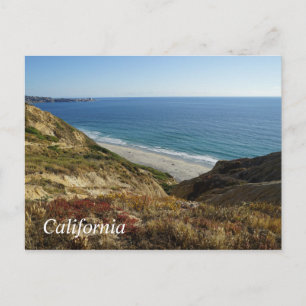 Pacific Ocean in California Postcard