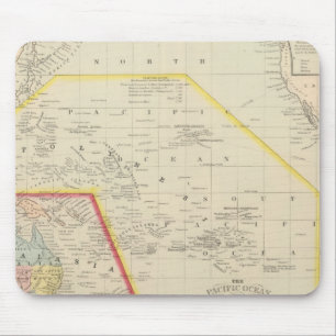 Pacific Ocean including Oceania Mouse Mat