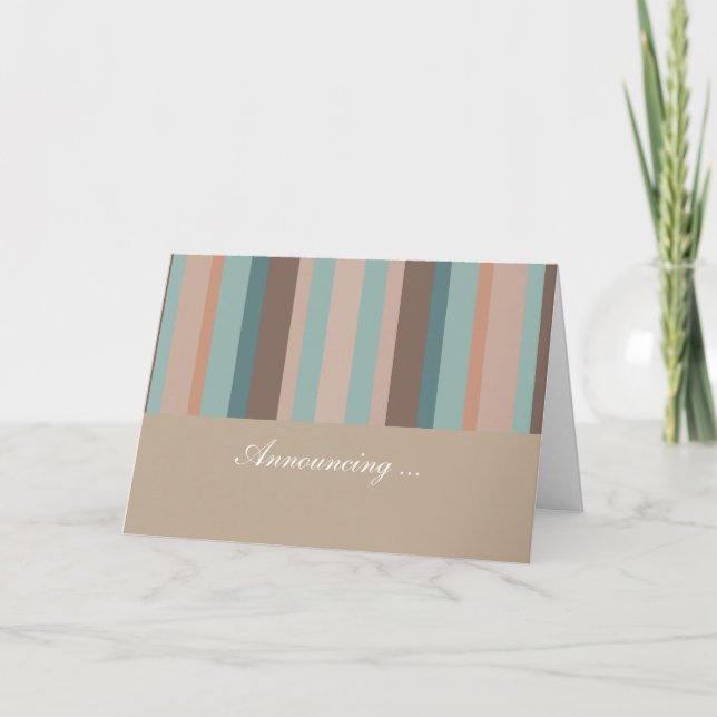 Pacific Ocean Stripes Announcement (Front)