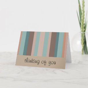 Pacific Ocean Stripes Card