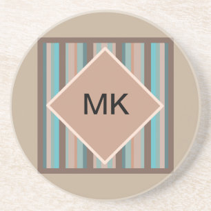 Pacific Ocean Stripes Coaster