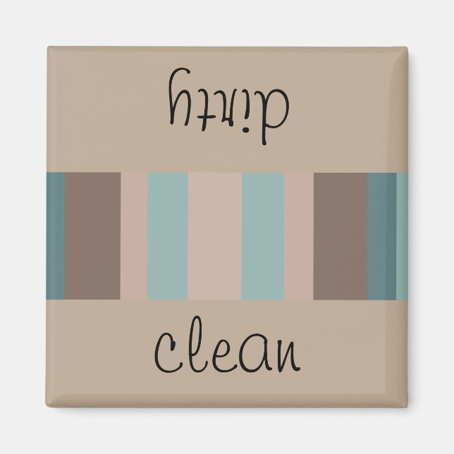 Pacific Ocean Stripes Magnet (Front)